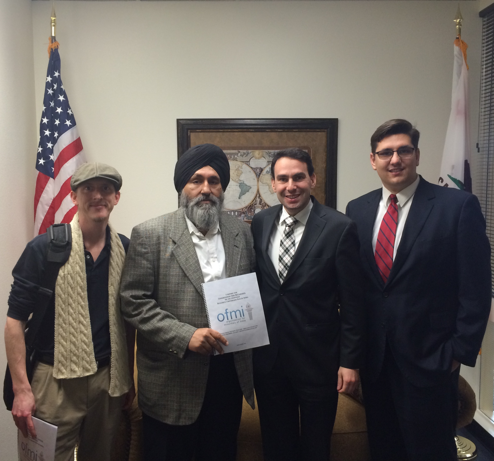 US Congressman McClintock’s Office Affirms Support for Religious Liberty in India