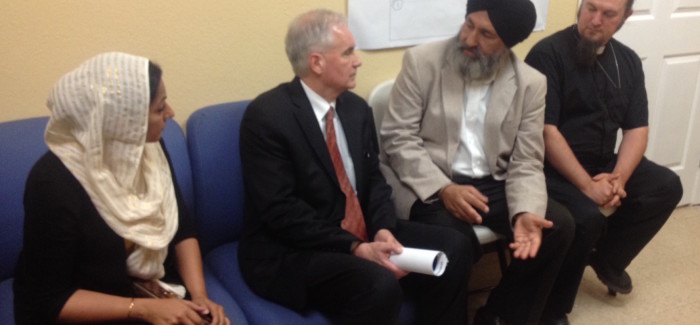 Mulnivasis and Christians Link Arms With Sikhs to Warn U.S. Congressman About Persecution in India