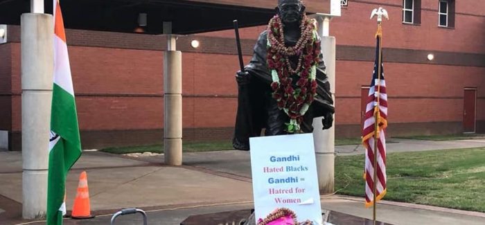 MLK Center Gandhi Statue Protested During Indian Consulate Celebration