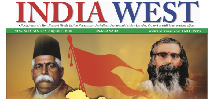 India West Diaspora Newspaper Sells Out to RSS Paramilitary