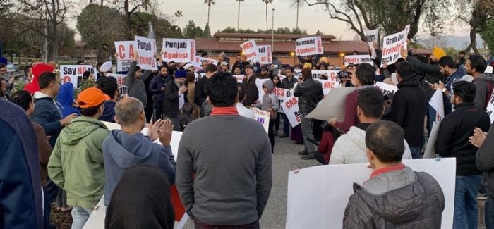 Hundreds in California Protest India’s New Citizenship Amendment Act