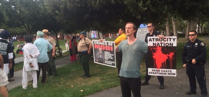 Modi Followers Assault American Christian Peacefully Protesting in California