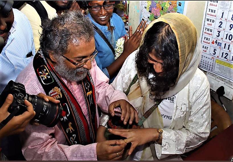 Irom Sharmila marries Desmond Coutinho in Tamil Nadu