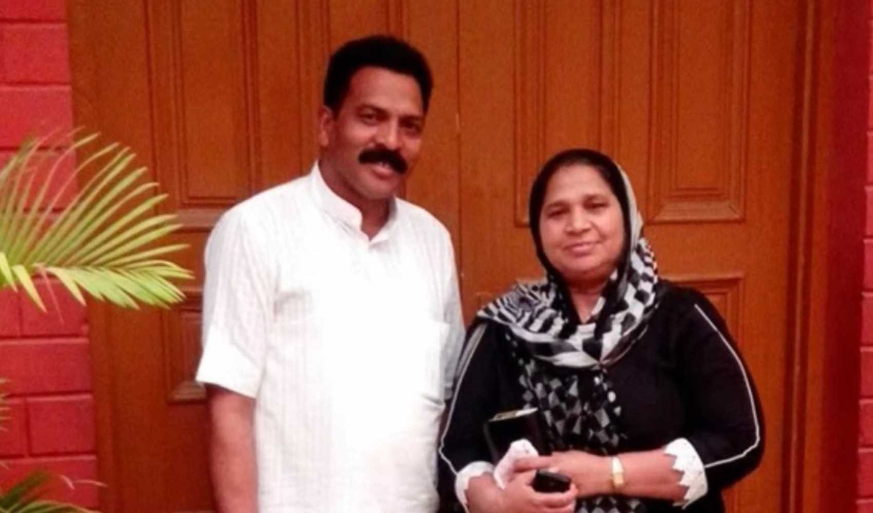 Pastor Sultan Masih and his wife, Sarabjit