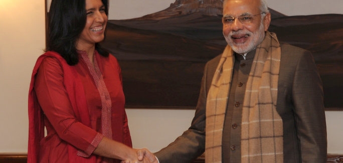 US Representative Tulsi Gabbard Questioned on Hindutva Relationship