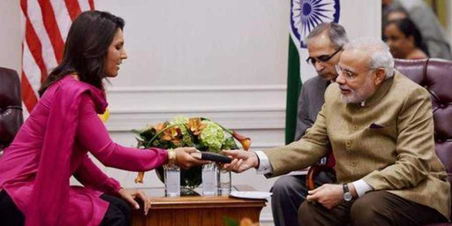 Tulsi Gabbard - Modi - RSS - BJP